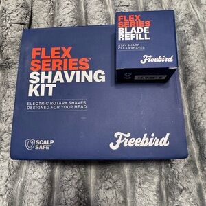 Freebird Flex Series Shaving Kit - Navy Blue
